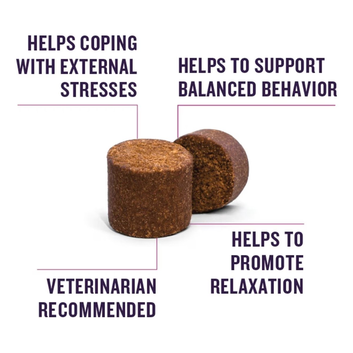 VetIQ Calming Soft Chew Calming Supplement for Dogs, 60 count