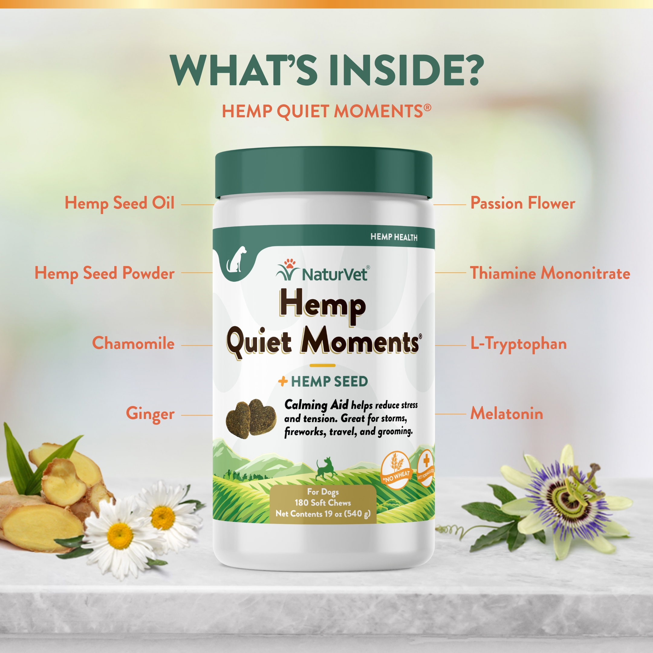 Hemp Quiet Moments SC 180ct NV