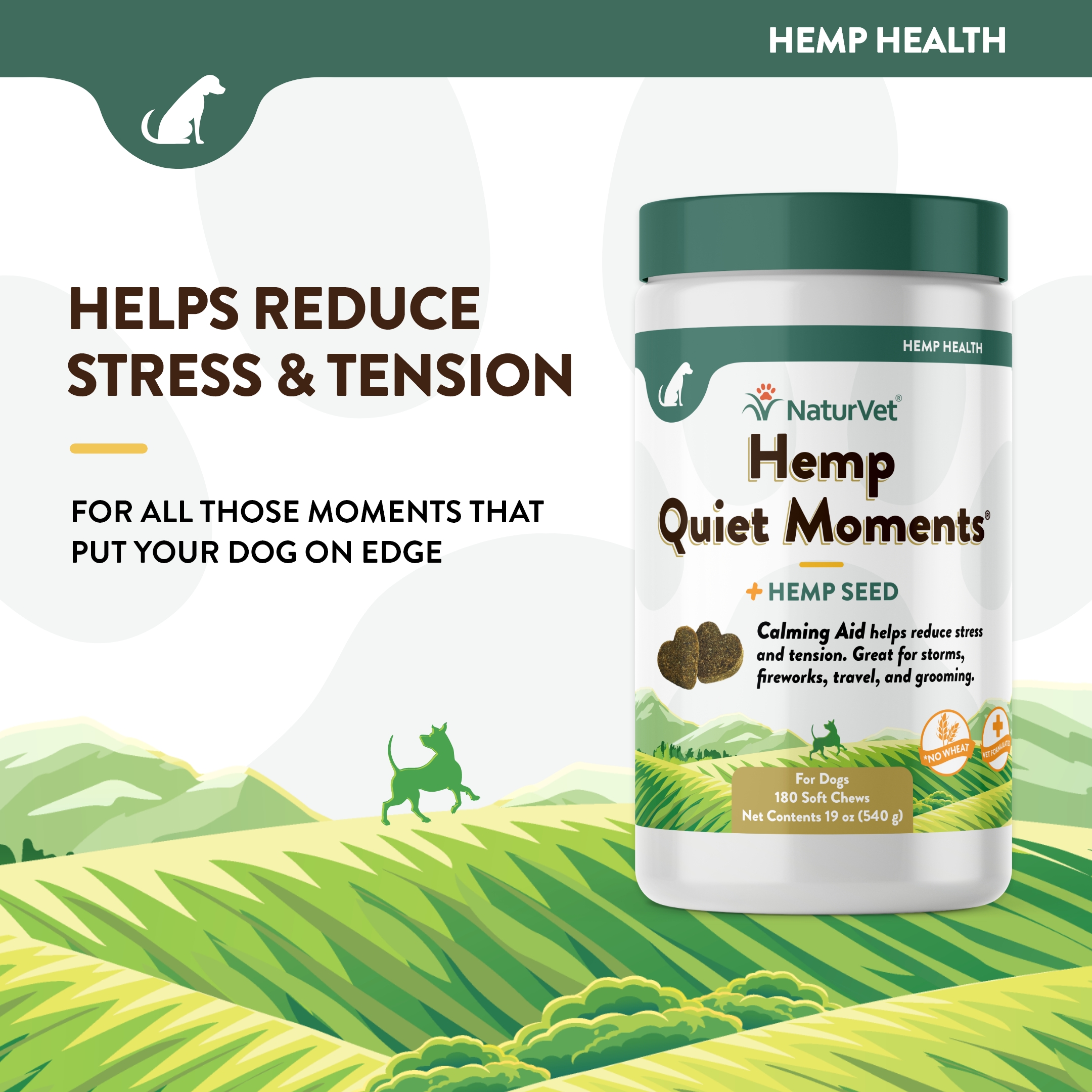 Hemp Quiet Moments SC 180ct NV