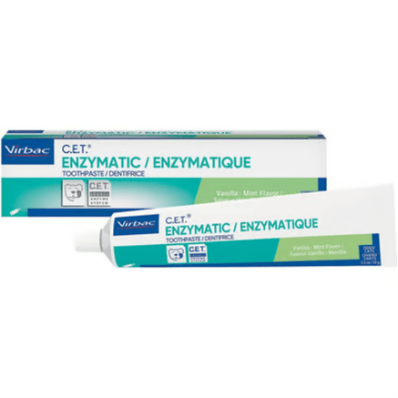 Virbac C.E.T. Enzymatic Vanilla-Mint Flavor Dog & Cat Toothpaste, 70g