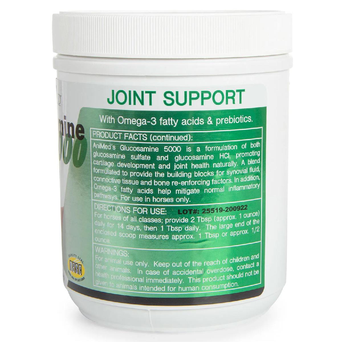 Animed Glucosamine 5000 for horses, 16 ounces