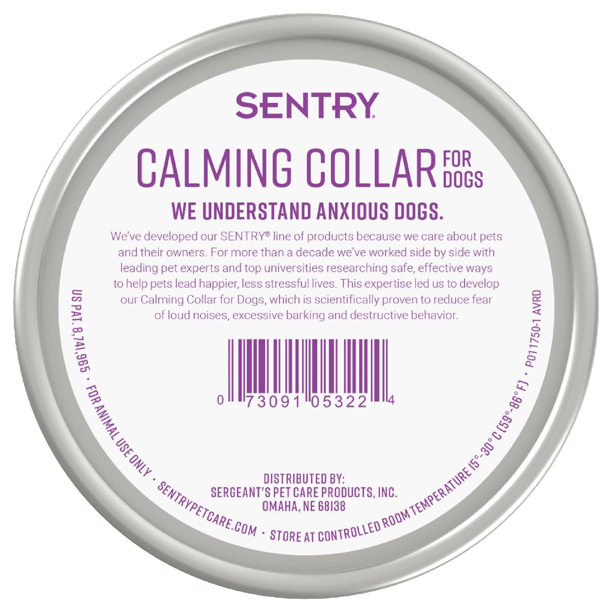 Sentry Calming Collar for Dogs 1 ct