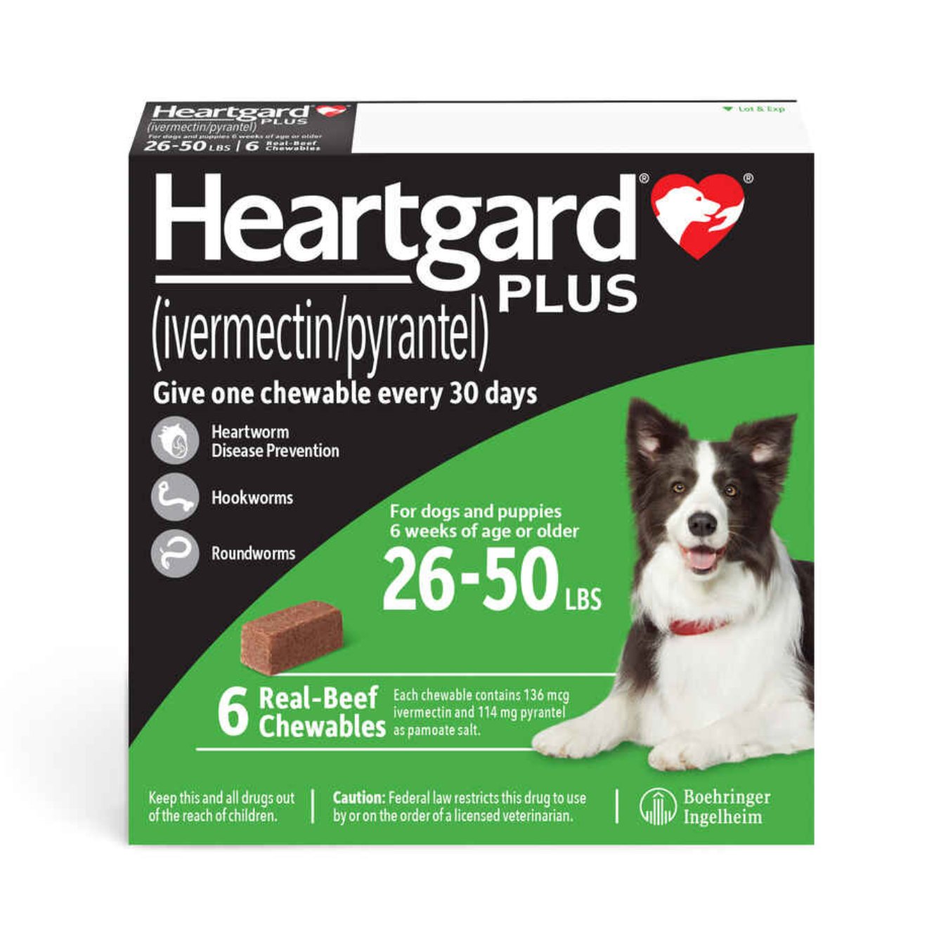 Heartgard Plus Green Front