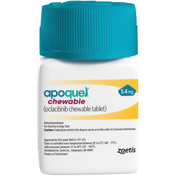 Apoquel Chewables (oclacitinib maleate) 5.4mg 10 Count