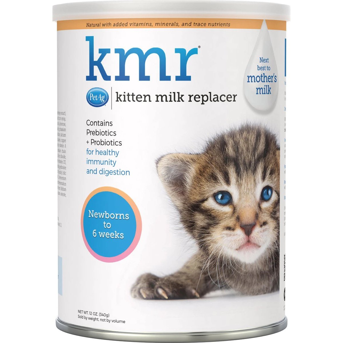 KMR Kitten Milk Replacer Powder   12 oz can
