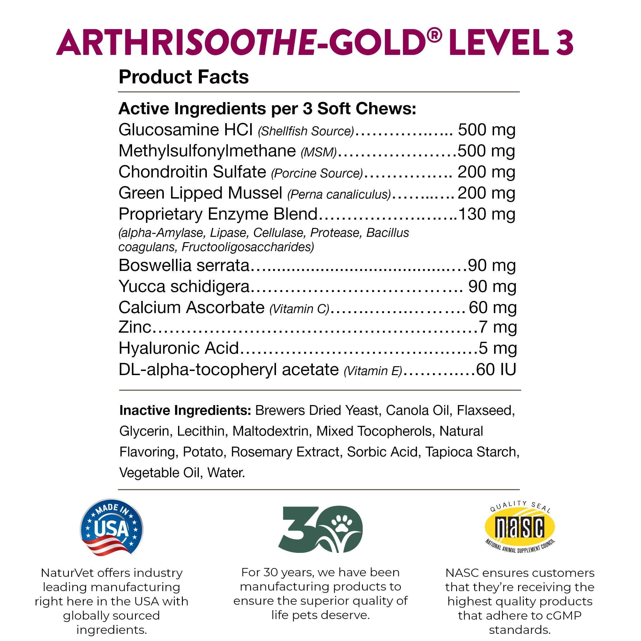 ArthriSoothe-GOLD L3 SC 70ct Cup