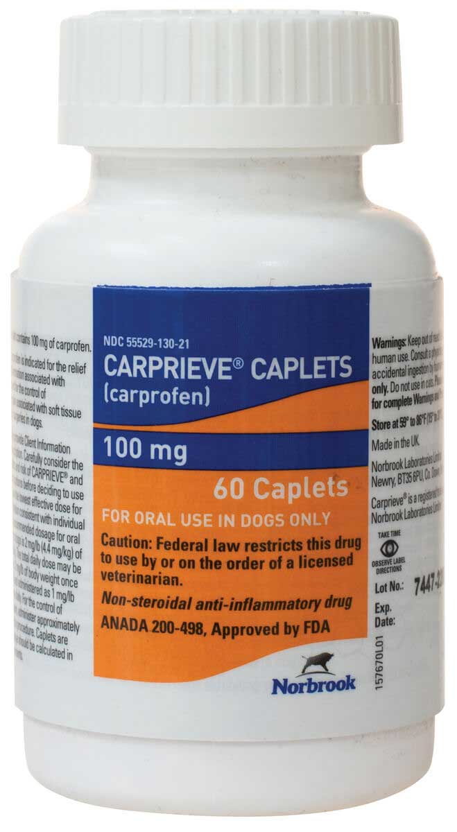 Carprieve-Caplets-100mg-60ct. Click to expand image