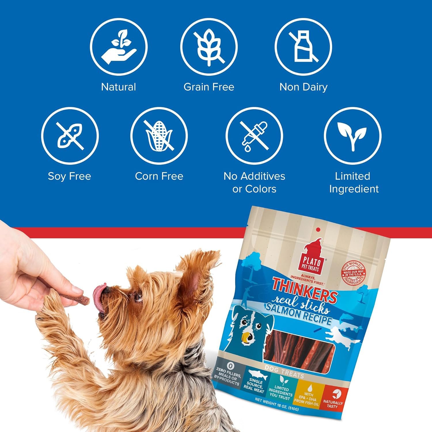 Thinkers Salmon Dog Treat