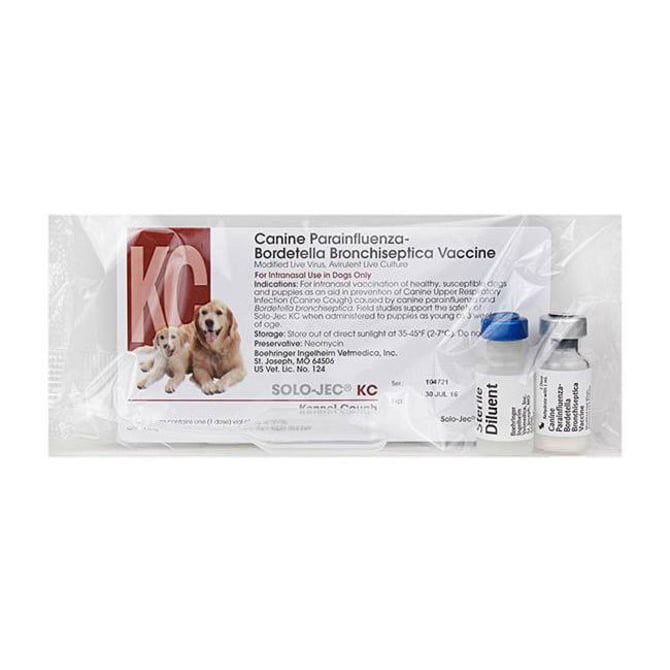 Solo Jec KC Vaccine for dogs, 1 single dose
