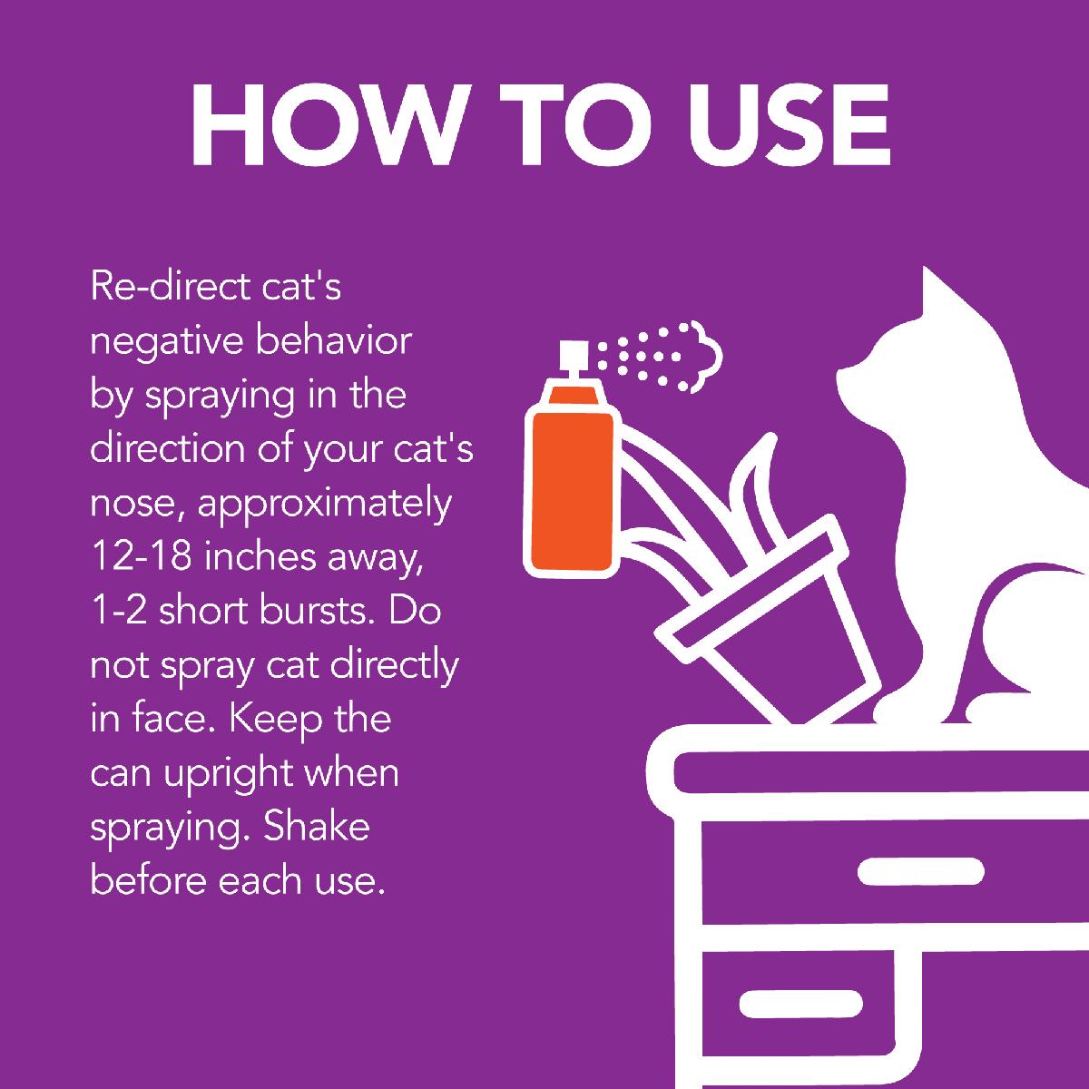 Vetality No! No! Correction Spray for Cats 1.35 oz