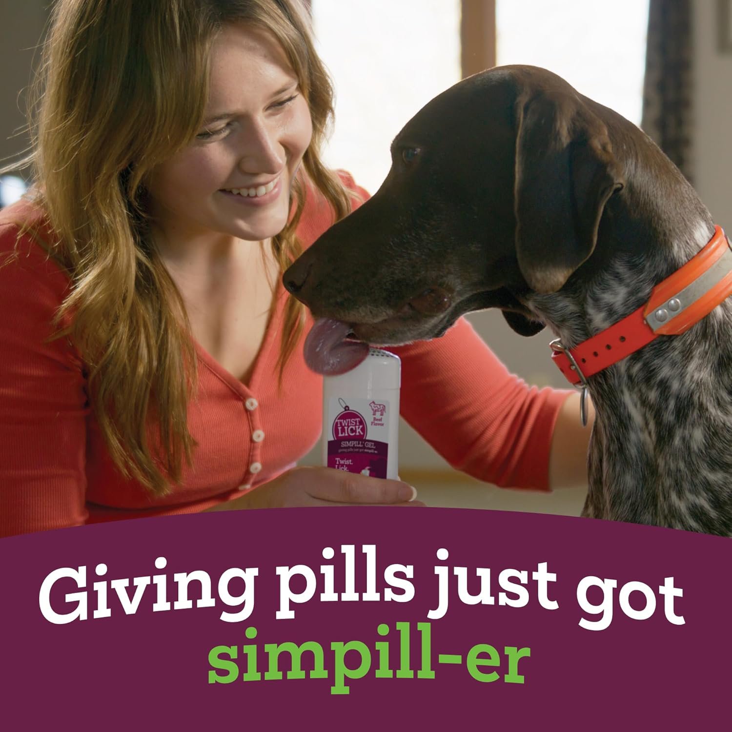Vetality Twist & Lick SimPill Peanut Butter Flavor Pill Hiding Dog ...