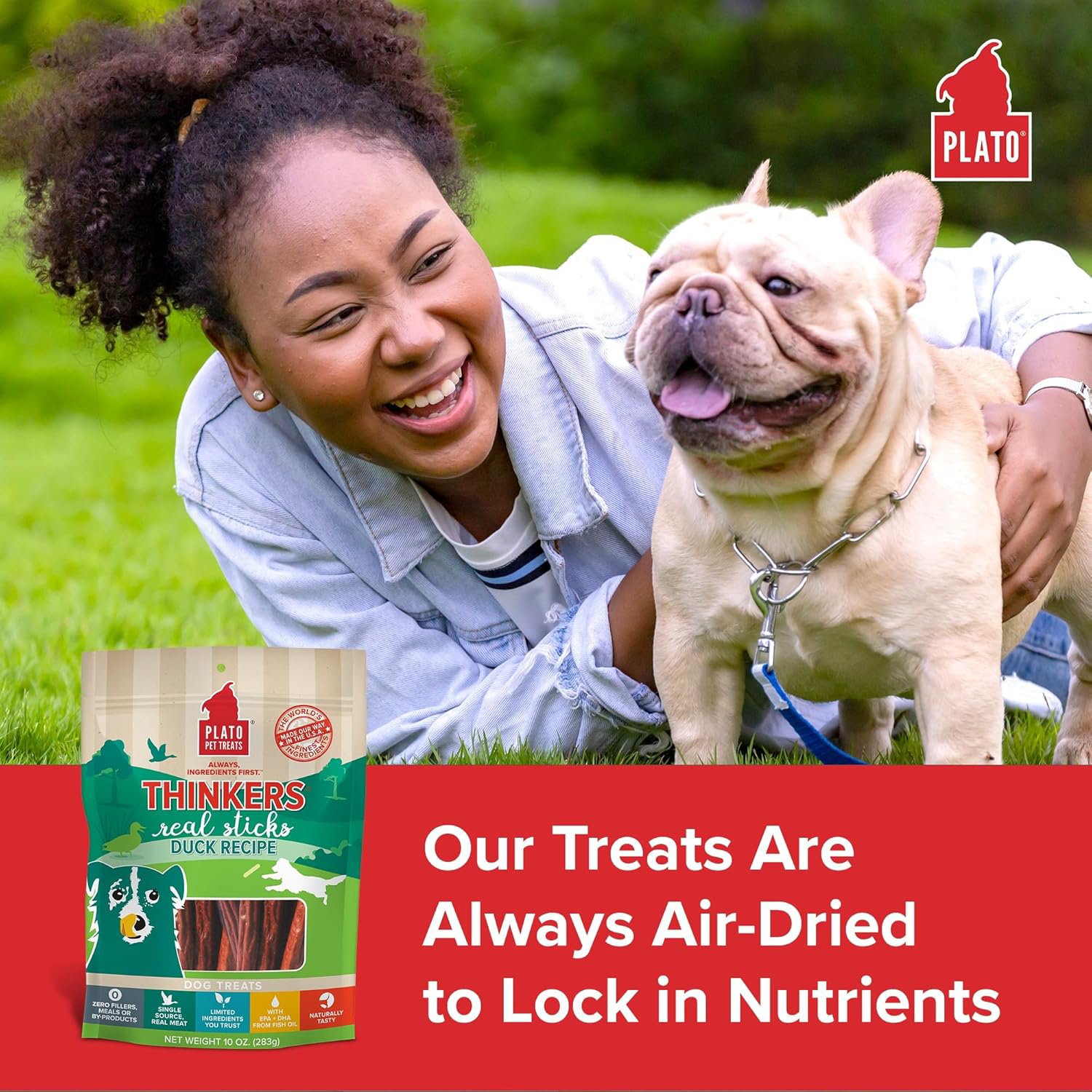 Thinkers Duck Dog Treat