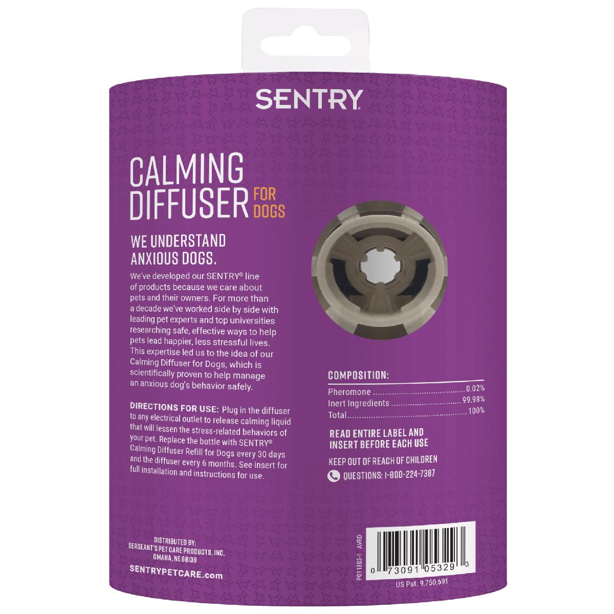 Sentry Calming Diffuser for Dogs, 1.5 Ounces