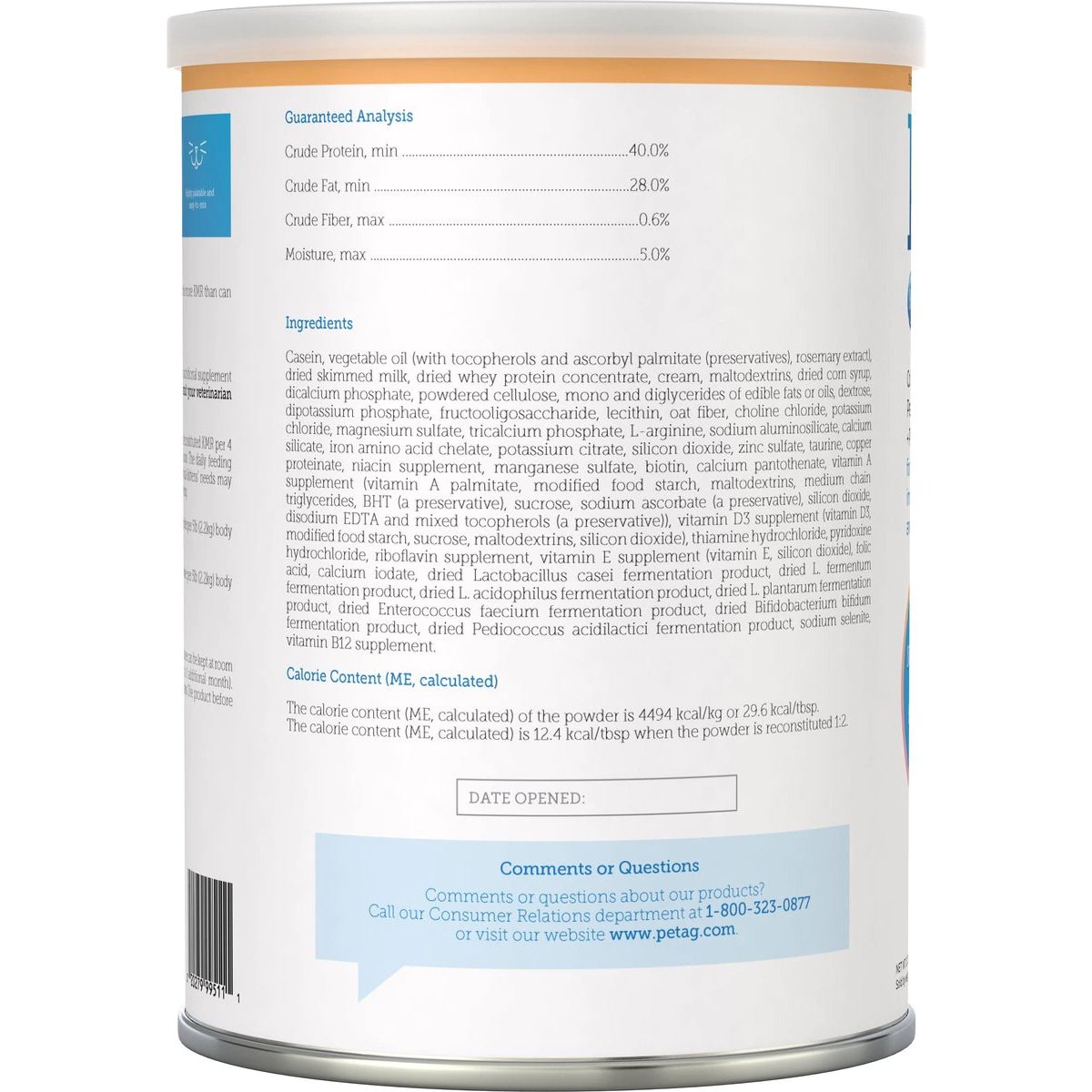 KMR Kitten Milk Replacer Powder   12 oz can