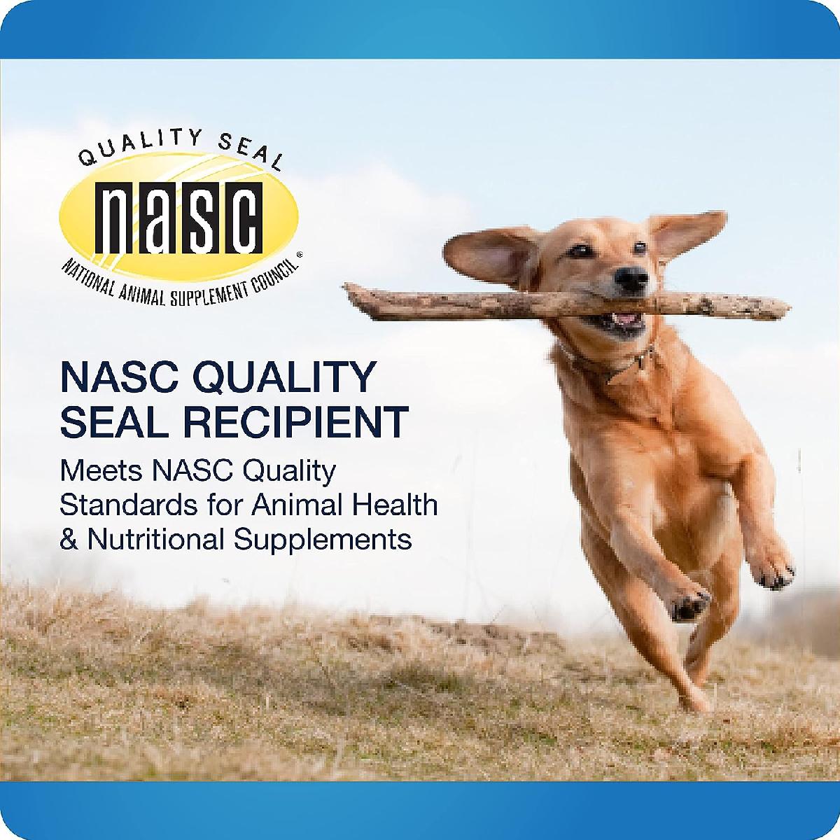 VetIQ Advanced Hip & Joint with UC II and Omega 3s Advance Formula for All Dog Breeds, Chicken Flavor, 60 Count