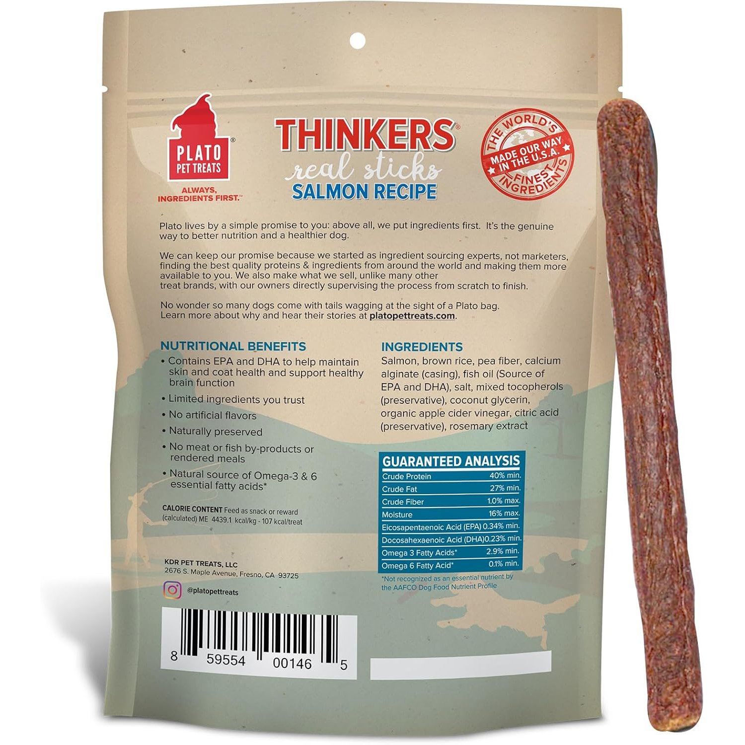 Thinkers Salmon Dog Treat