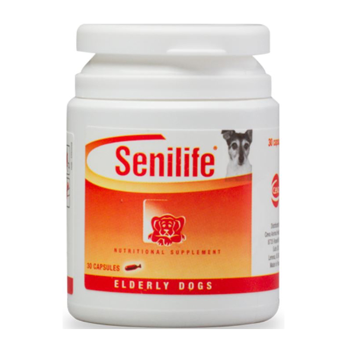 Product Senilife Capsules for senior dogs under 50 lb, 30 ct
